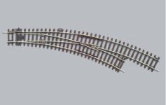 PIKO 55223 - H0 - Bogenweiche, rechts BWL 30°